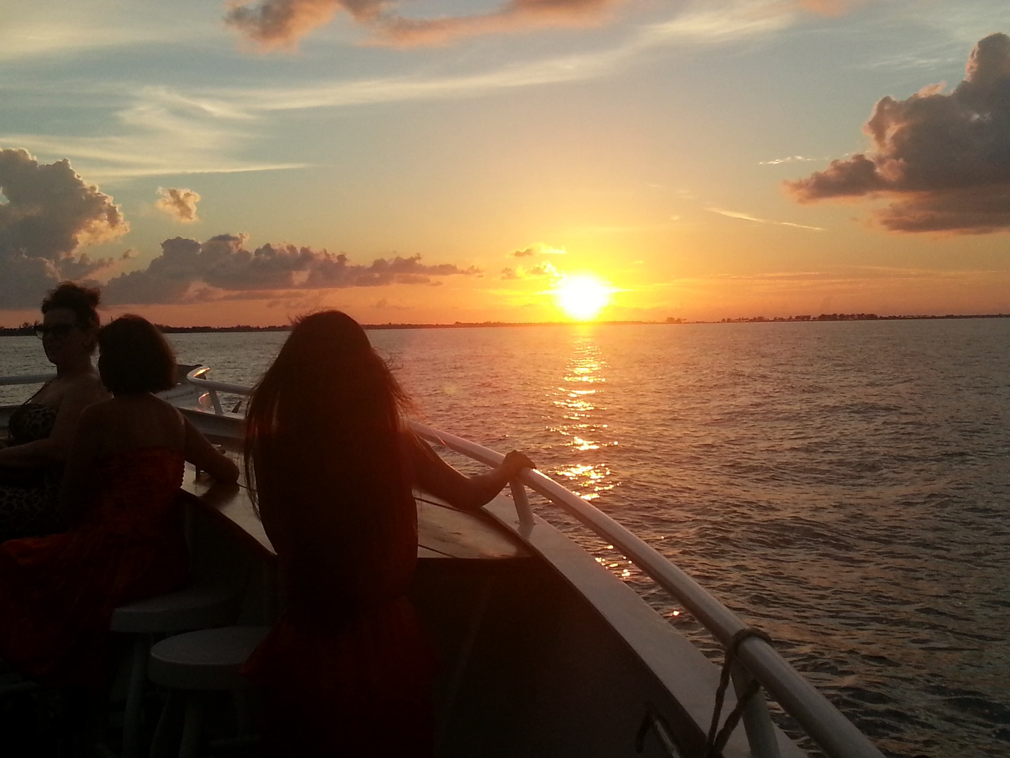 Sunset over upper captiva